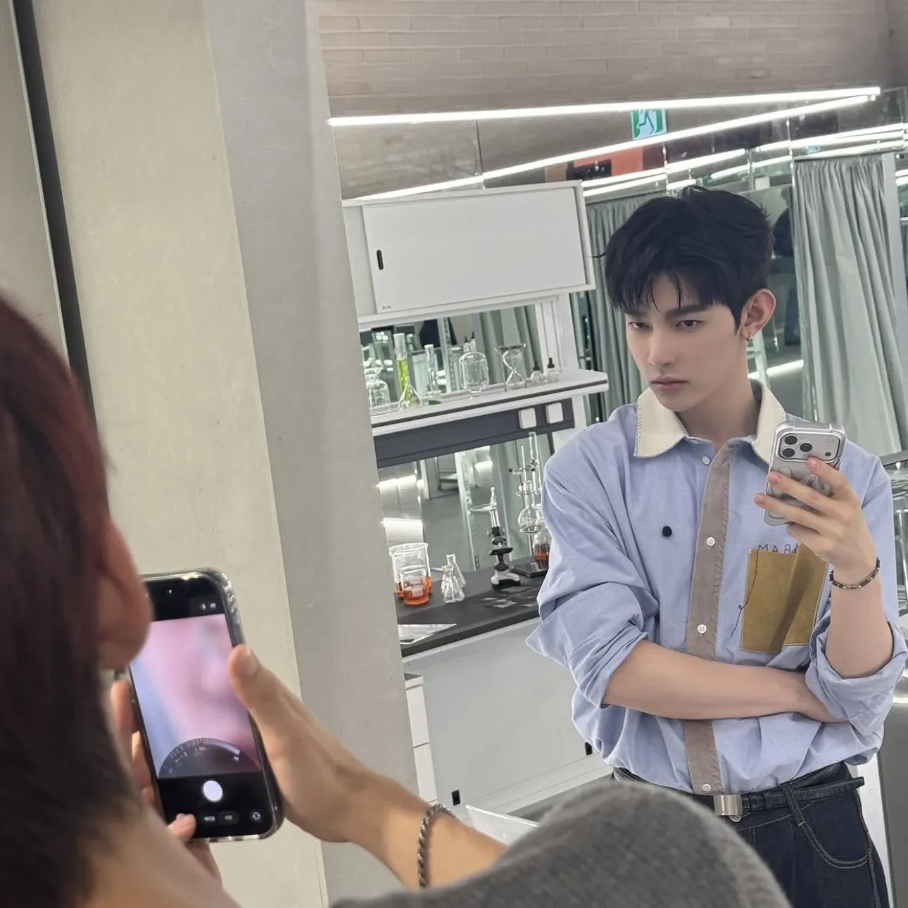 Behind-the-scenes cut of Zhang Hao (AND2BLE)