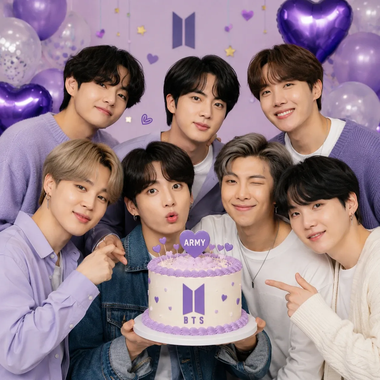 Potret di balik layar BTS