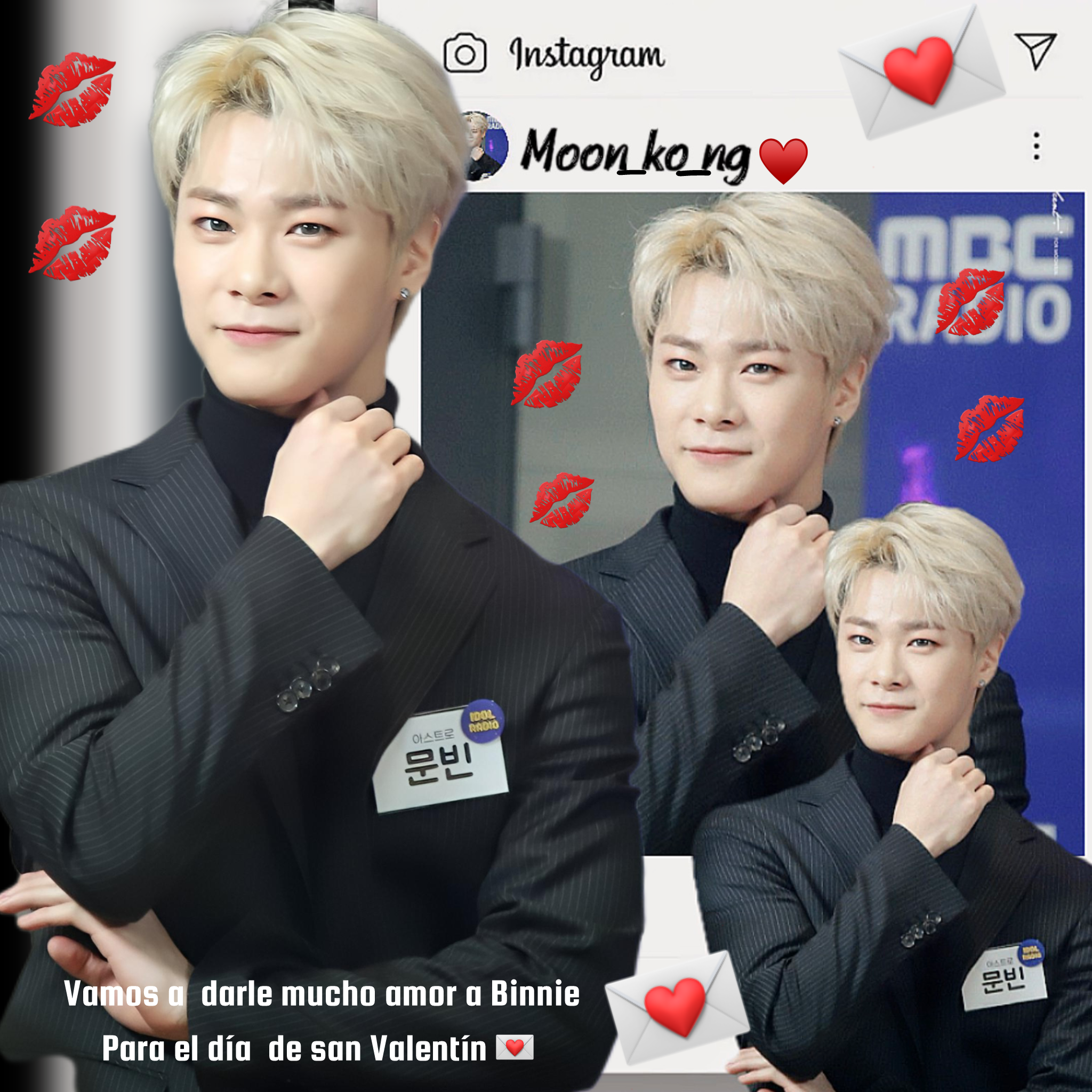 Recent activity shot of Moonbin (ASTRO)