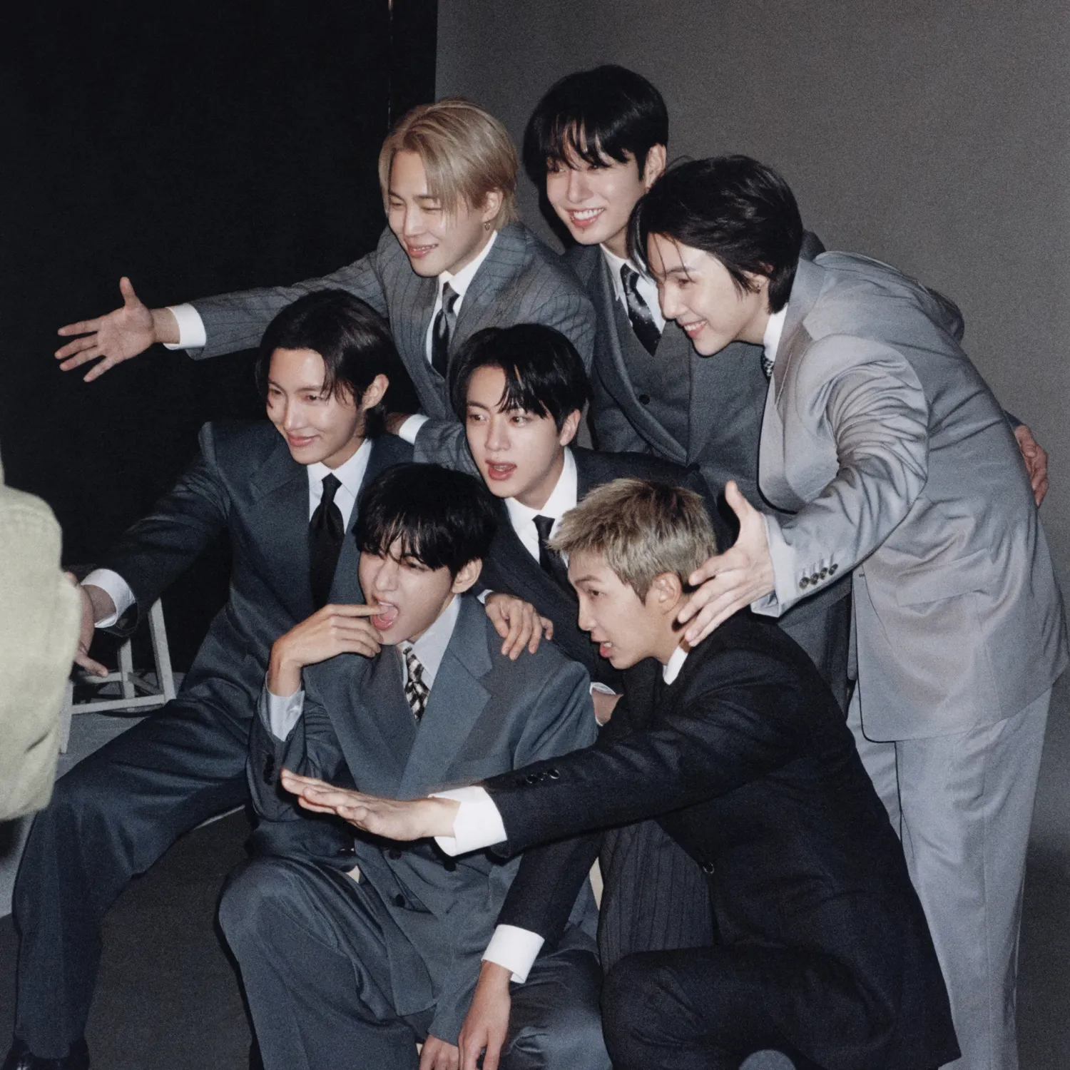 방탄소년단의 비하인드 컷