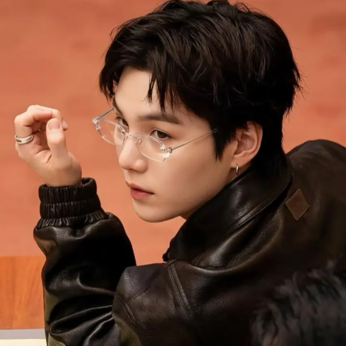 Recent activity shot of SUGA (BTS)
