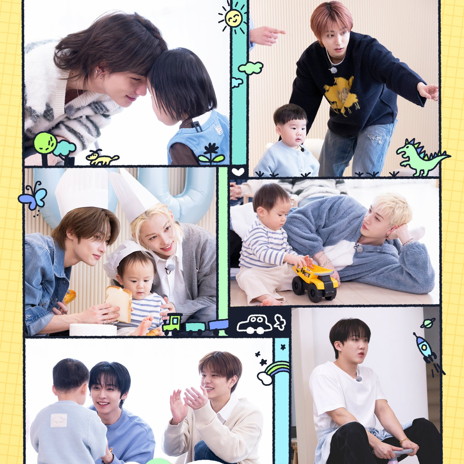 Stray Kidsの舞台裏ショット