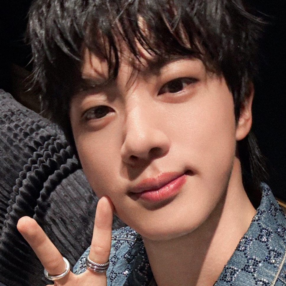 Latest photo of Jin (BTS)