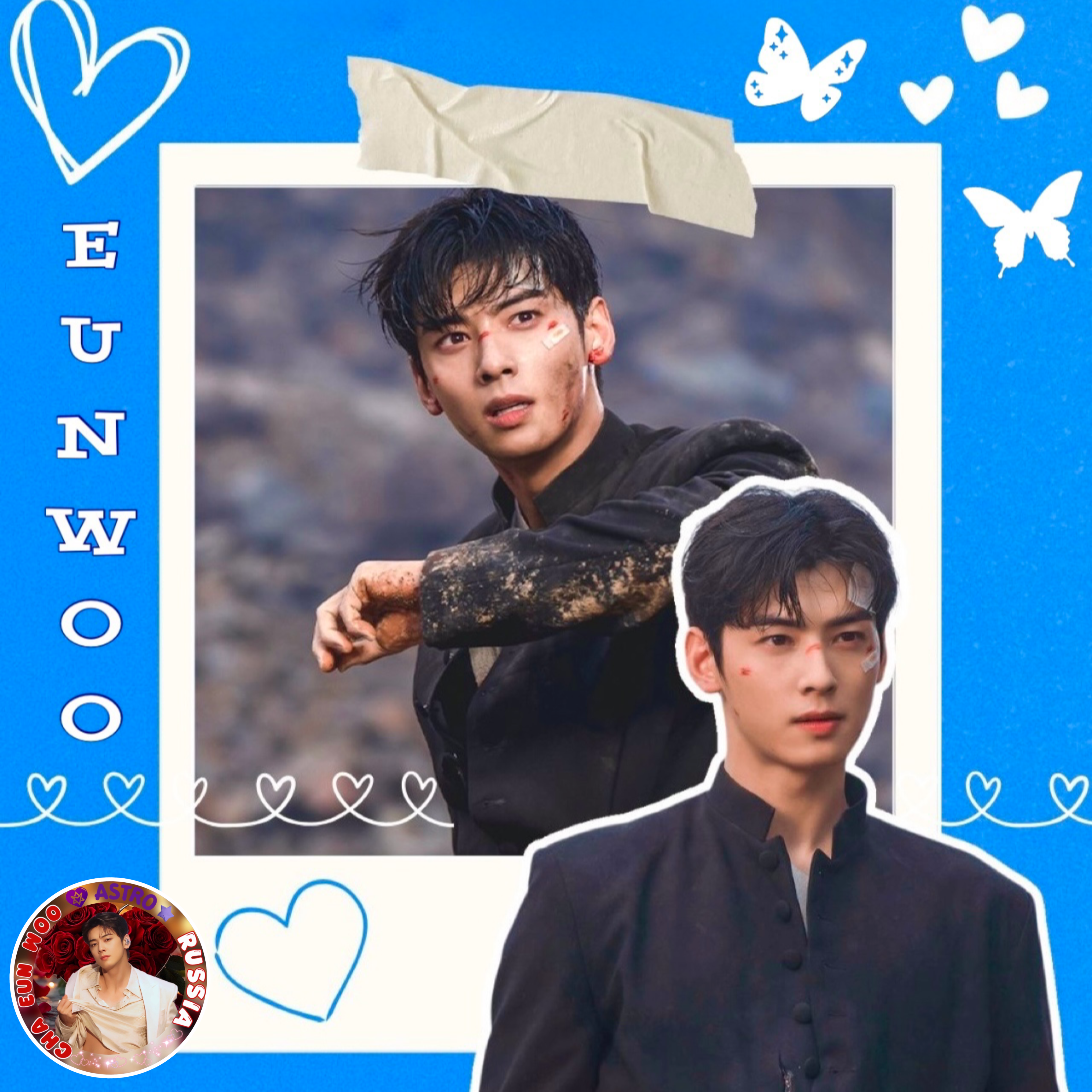 A moment captured by Eunwoo (ASTRO)'s fan