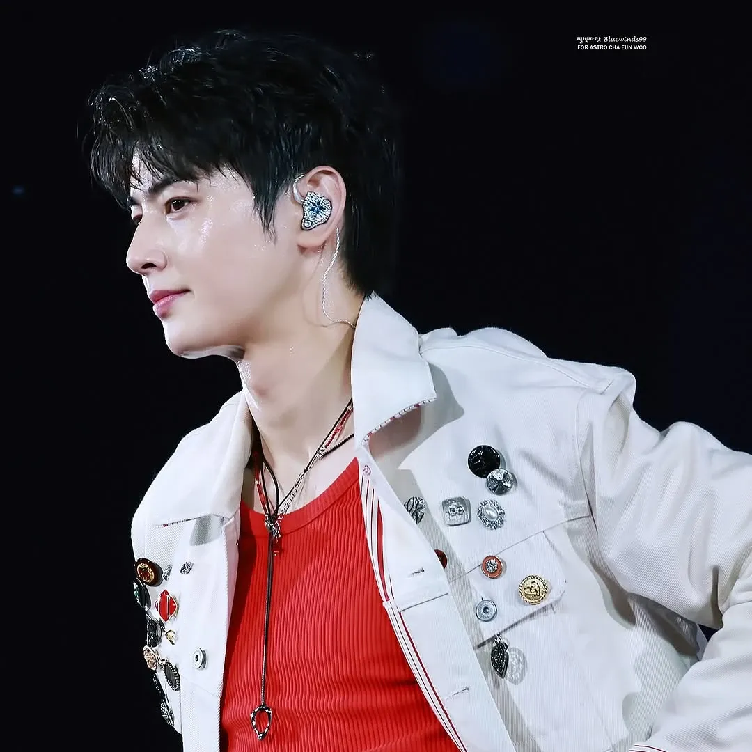 A moment captured by Eunwoo (ASTRO)'s fan