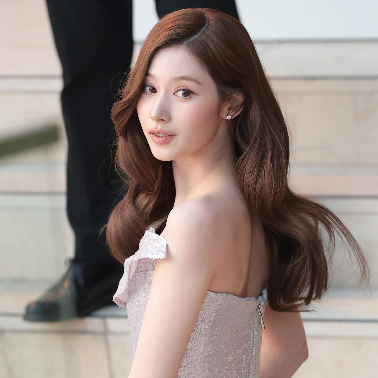Momen yang diabadikan oleh penggemar Sana (TWICE)