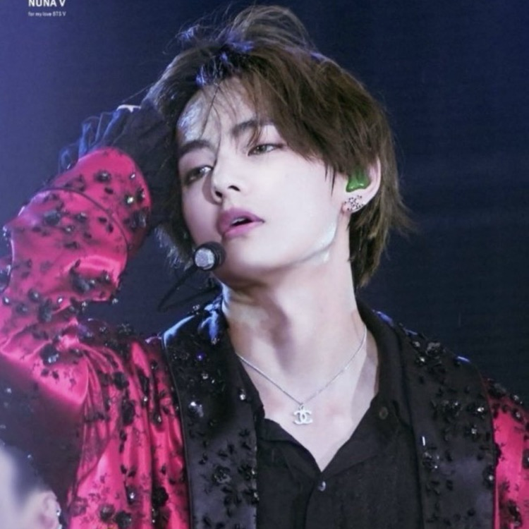 Momen yang diabadikan oleh penggemar V (BTS)