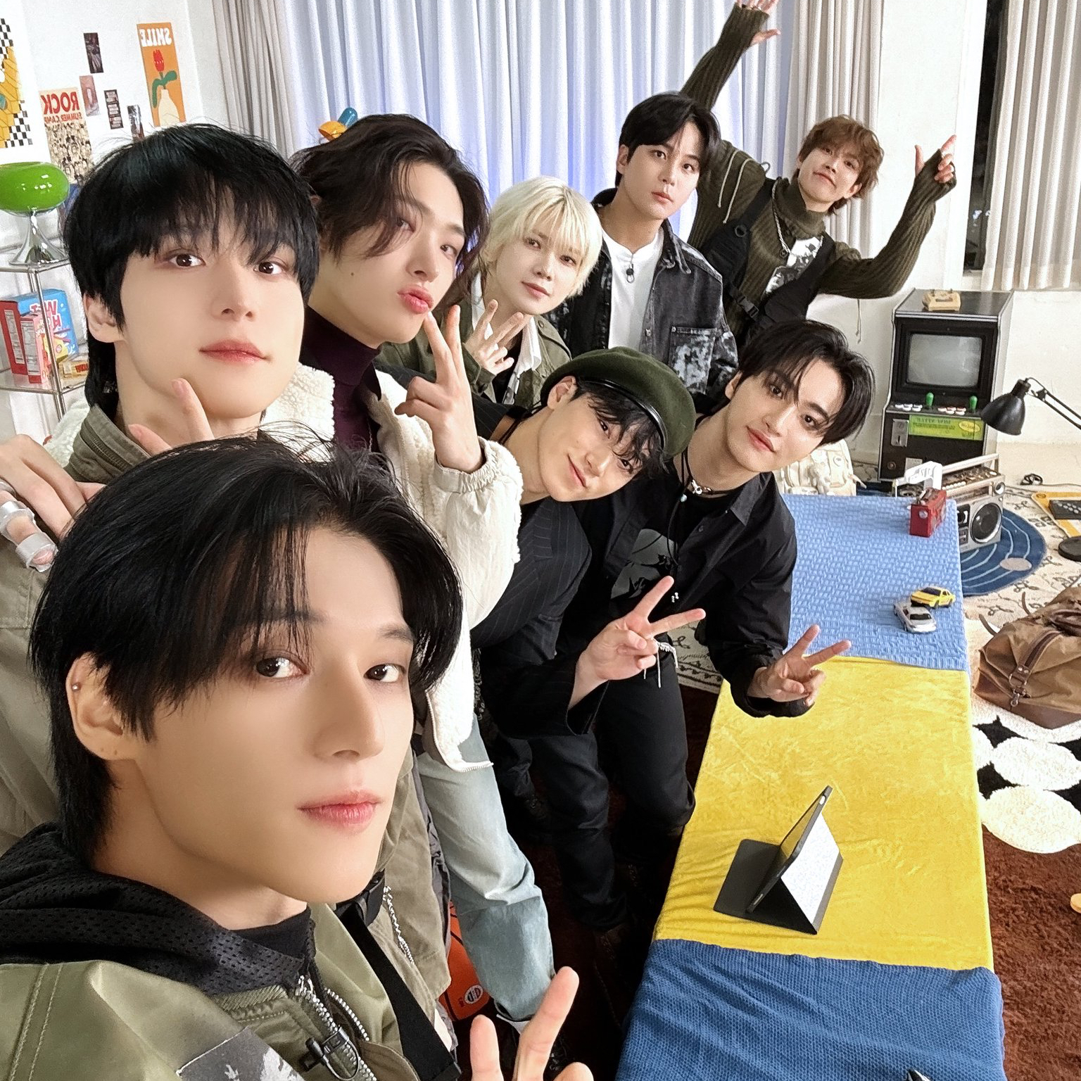 에이티즈의 비하인드 컷