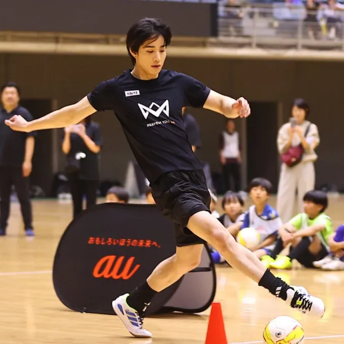 Recent activity shot of Sato Keigo (JO1)