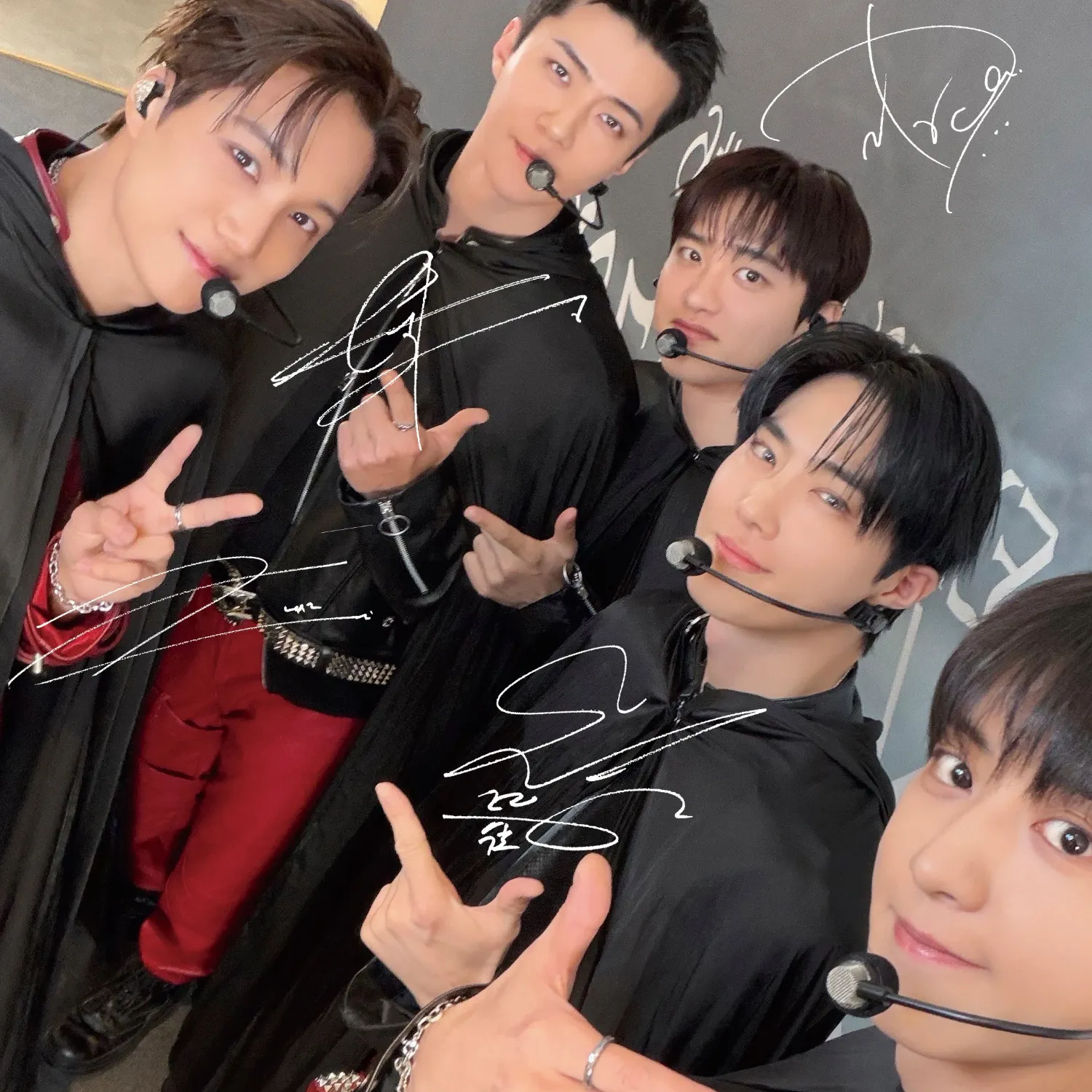 Recent activity shot of EXO