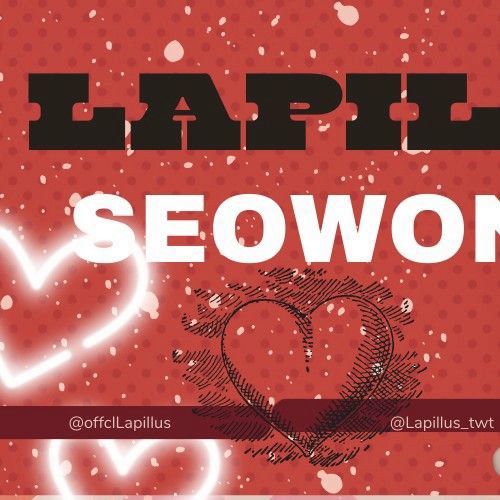 Behind-the-scenes cut of Seowon (Lapillus)