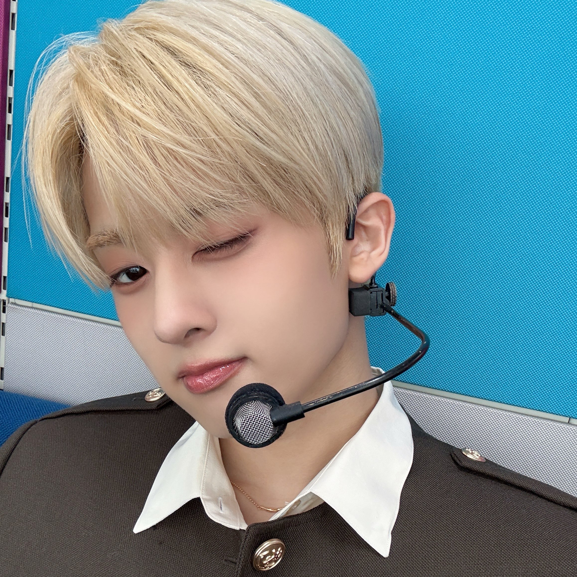 A moment captured by Woono (YOUNITE)'s fan