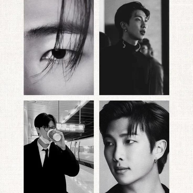 A moment captured by RM (BTS)'s fan