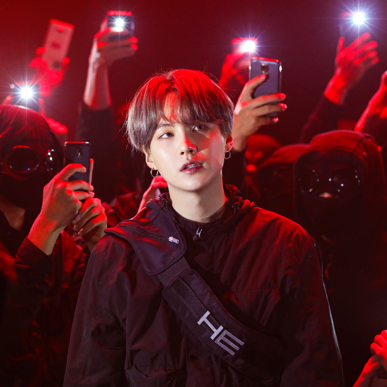 Recent activity shot of SUGA (BTS)