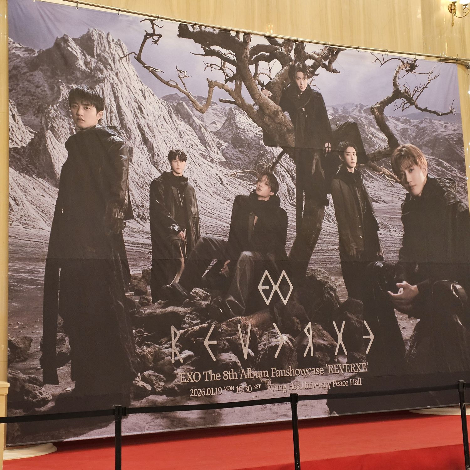 EXO粉丝拍下的瞬间