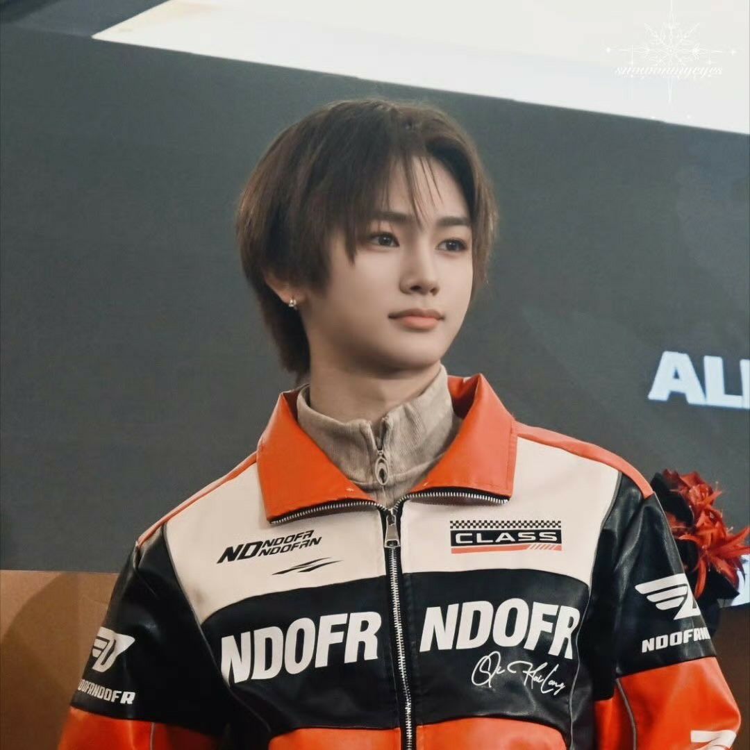 Recent activity shot of Zhou Anxin (ALPHA DRIVE ONE)