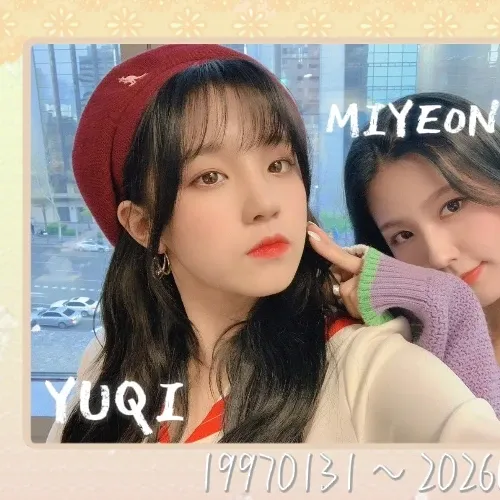 Momen yang diabadikan oleh penggemar Yuqi (i-dle)