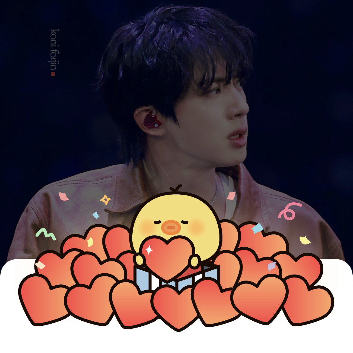 ジン (BTS)の舞台裏ショット