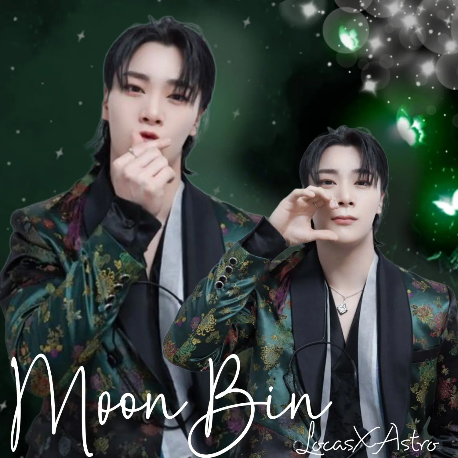 Recent activity shot of Moonbin (ASTRO)