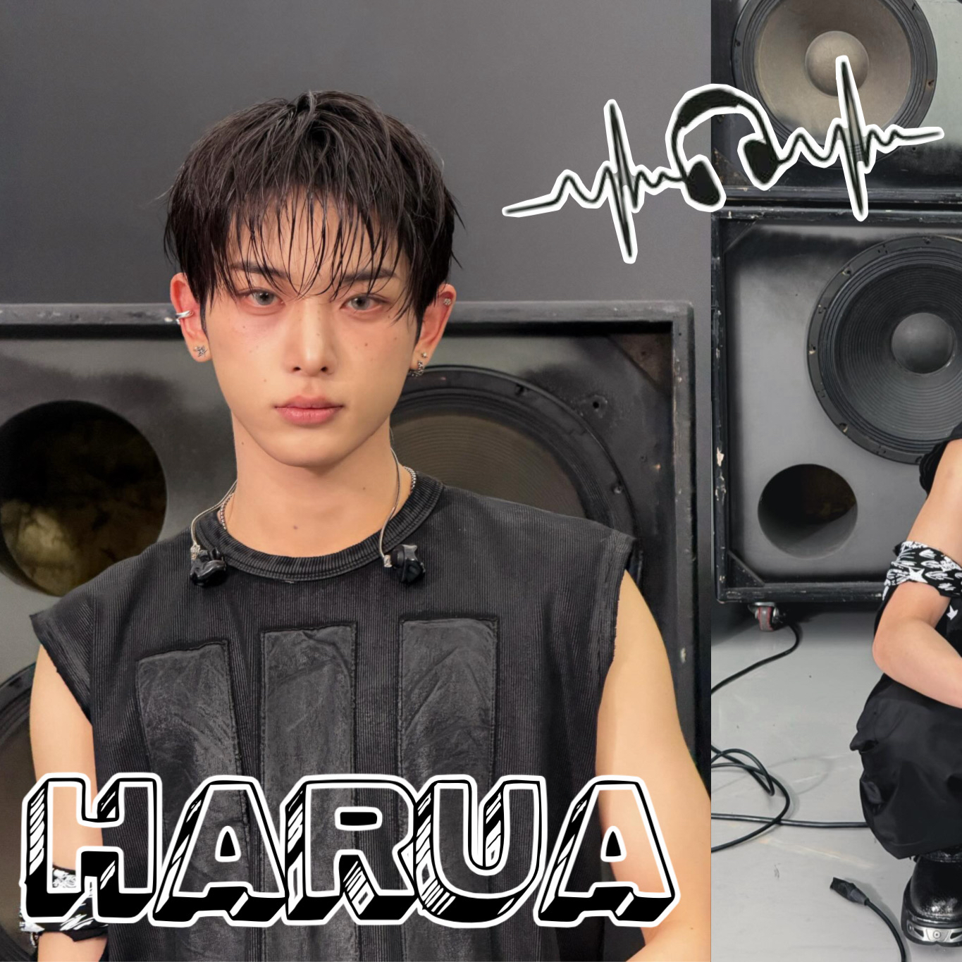 Behind-the-scenes cut of Harua (&TEAM)