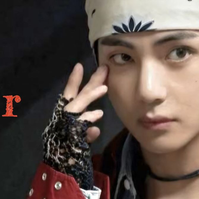 A moment captured by V (BTS)'s fan