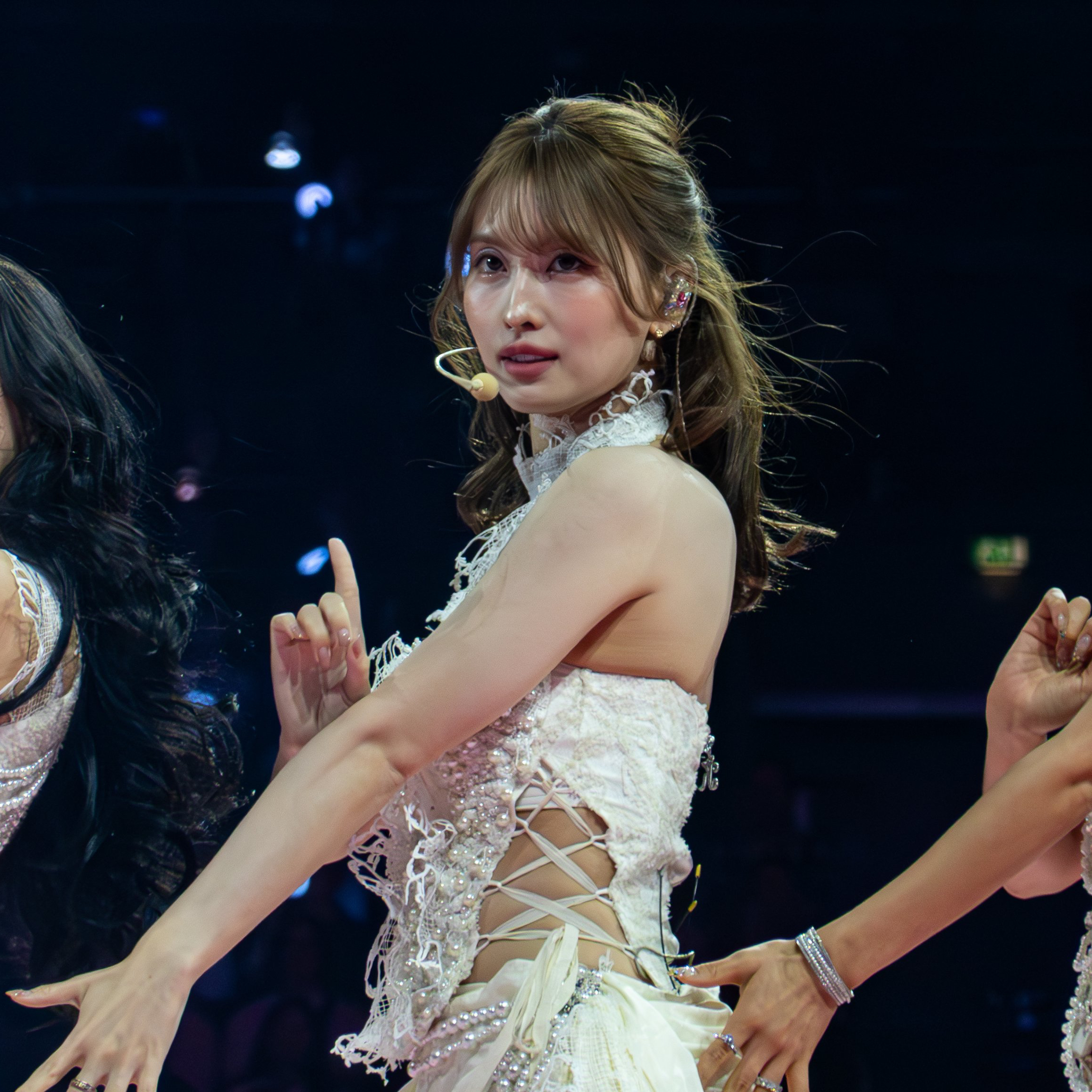 A moment captured by Momo (TWICE)'s fan