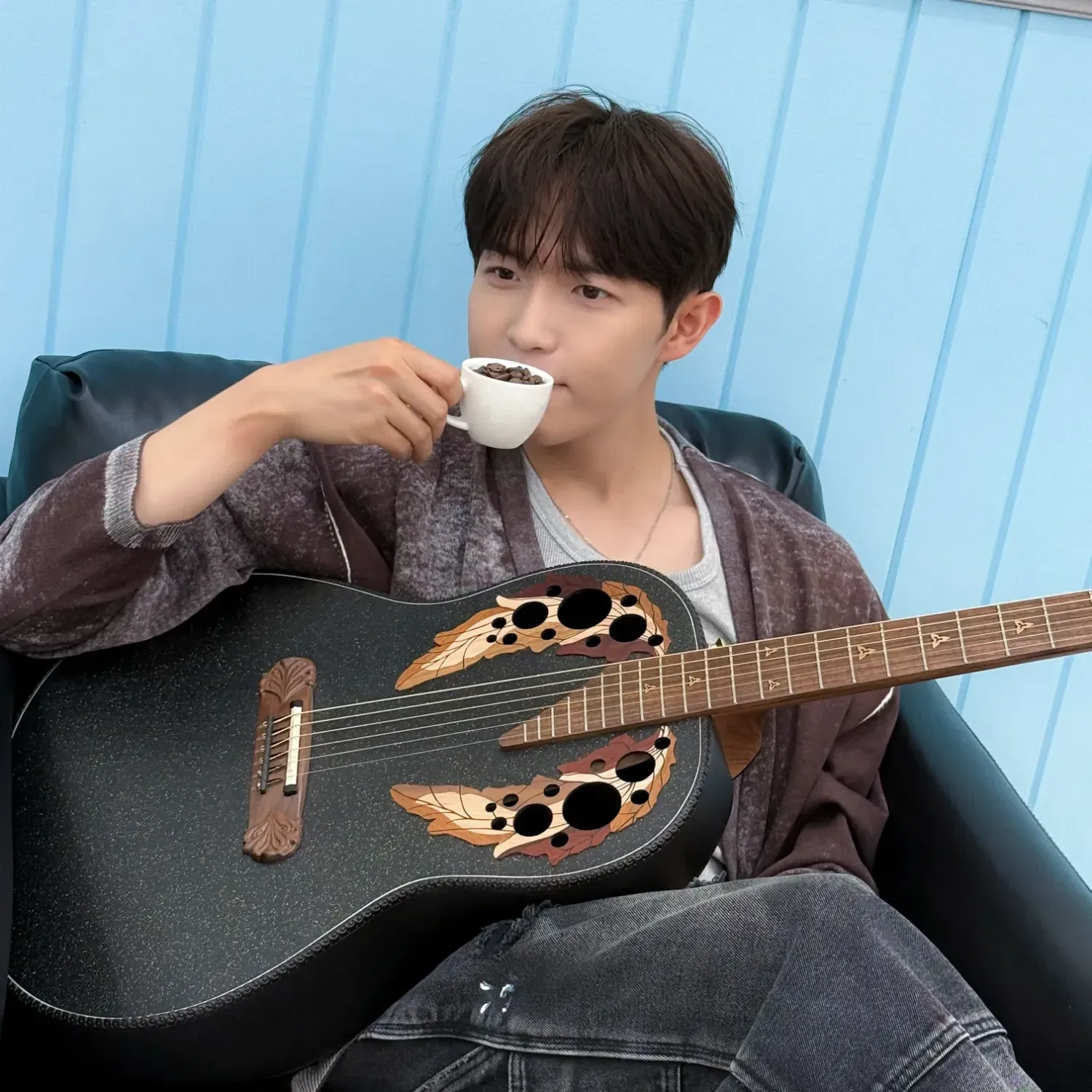 Foto terbaru Kim Jaehwan