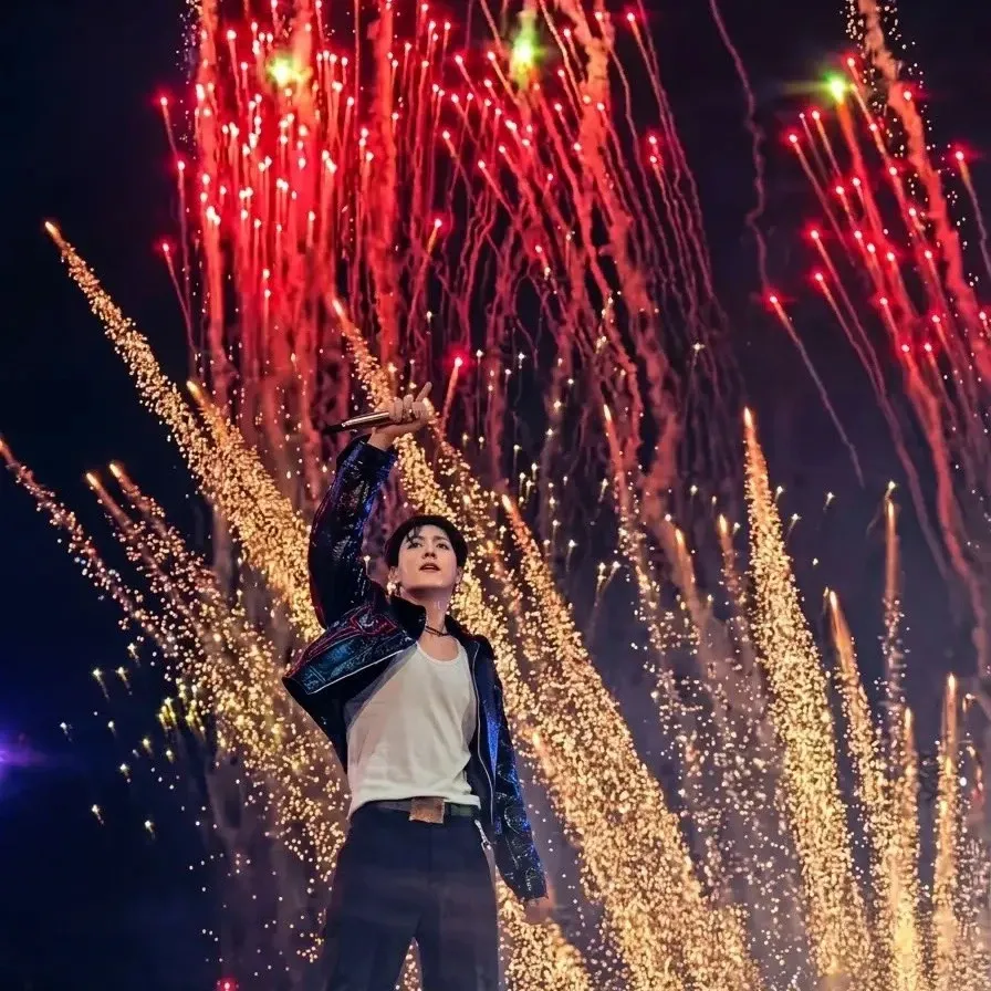 A moment captured by BTS's fan