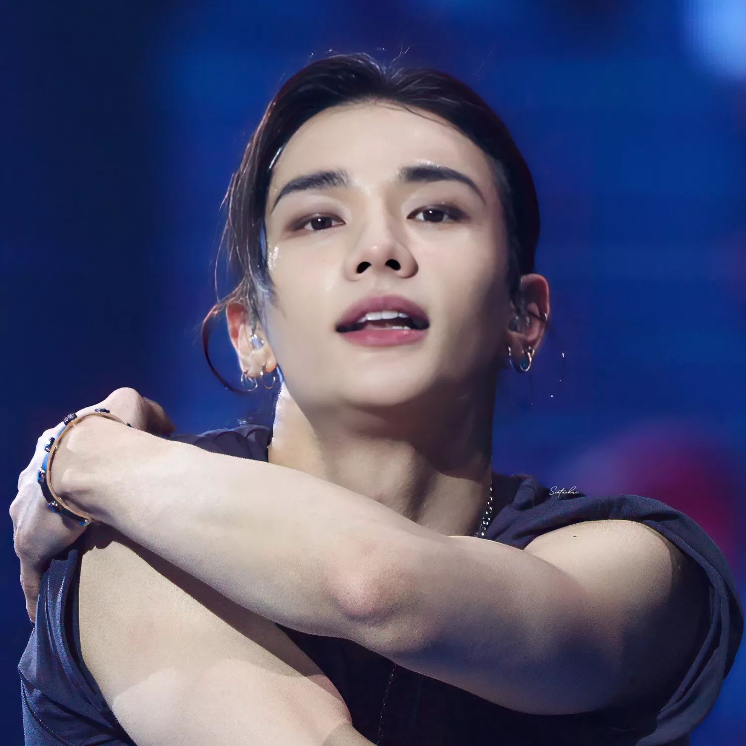 Latest photo of Hyunjin (Stray Kids)