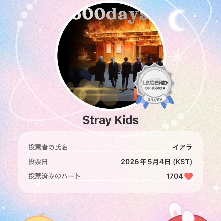 Recent activity shot of HAN (Stray Kids)