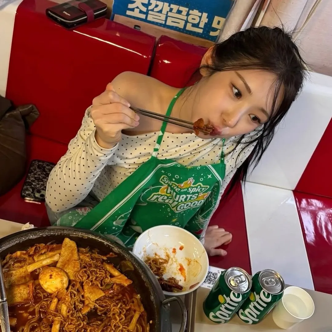 이채연 팬이 찍은 순간