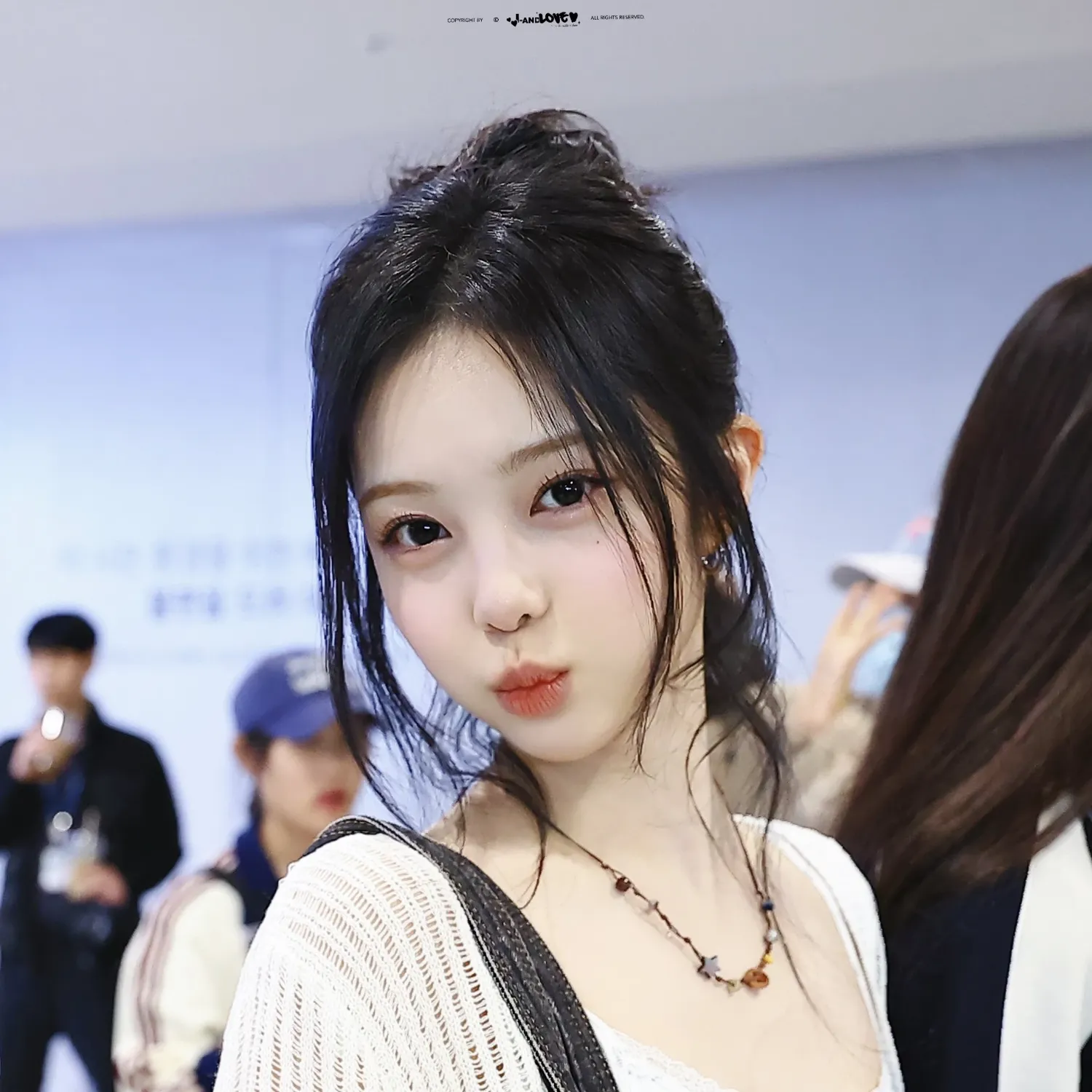 Momen yang diabadikan oleh penggemar Ian (Hearts2Hearts)