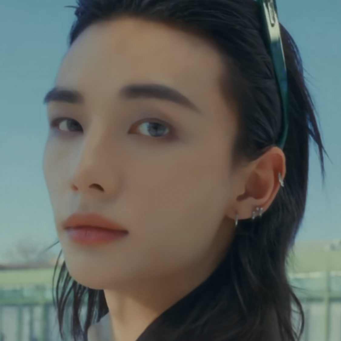 Recent activity shot of Hyunjin (Stray Kids)