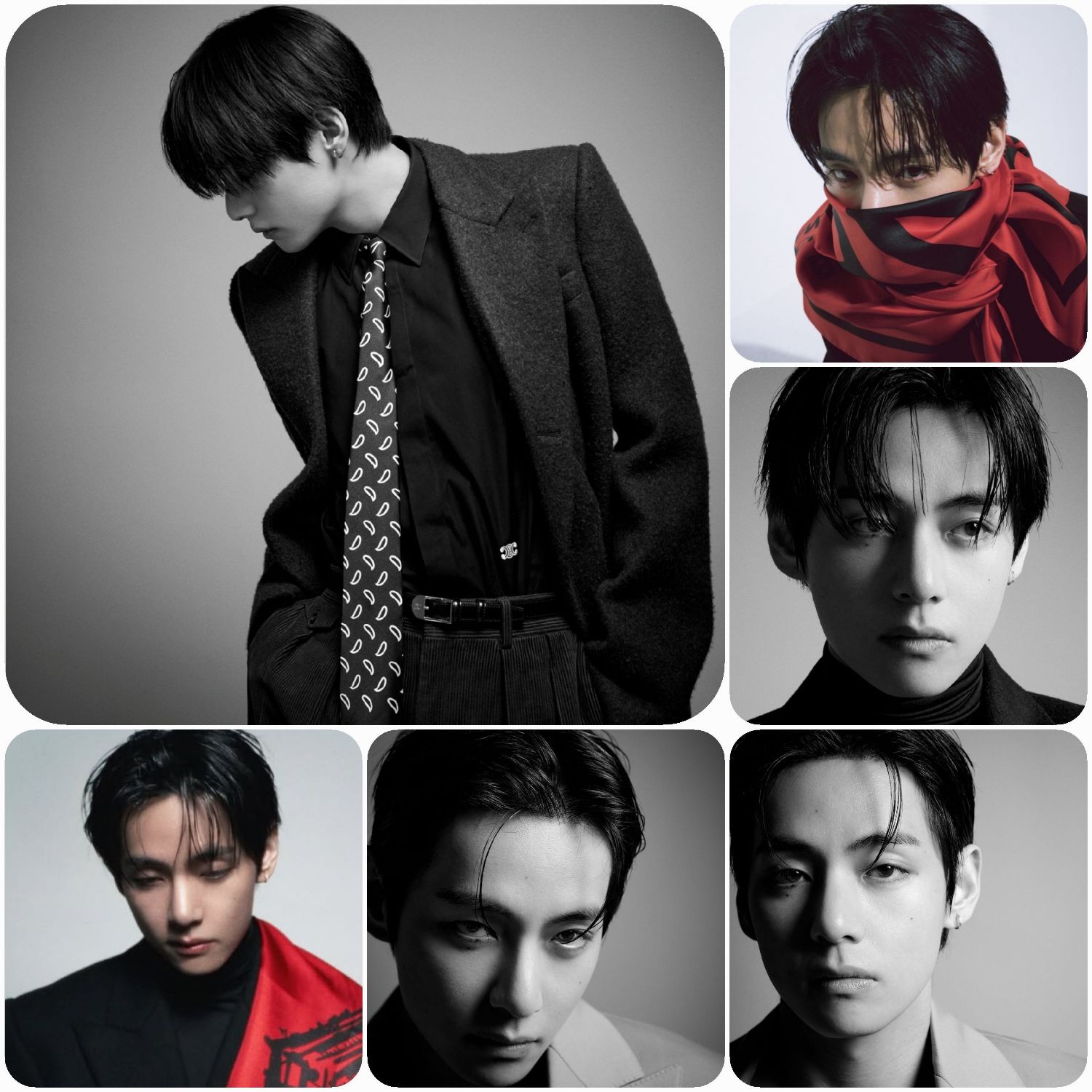 A moment captured by V (BTS)'s fan