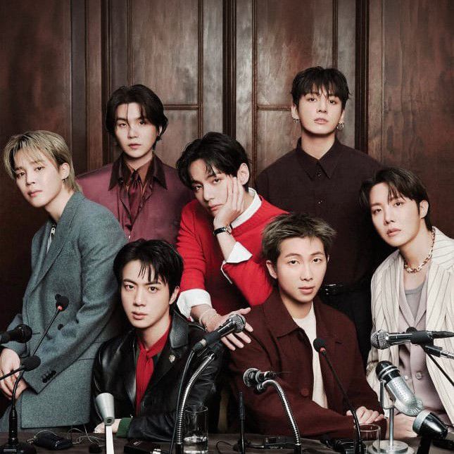 Foto aktivitas terbaru BTS