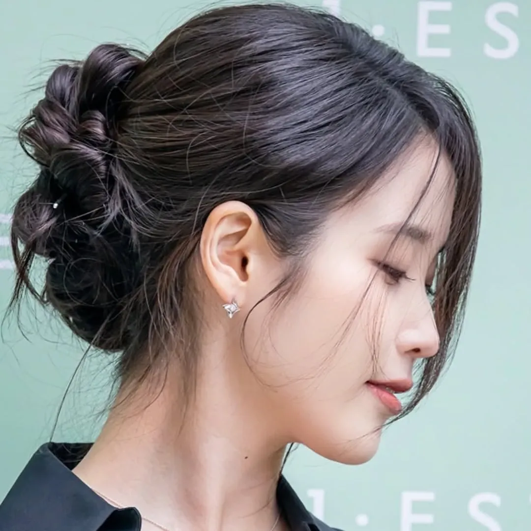 A moment captured by IU's fan