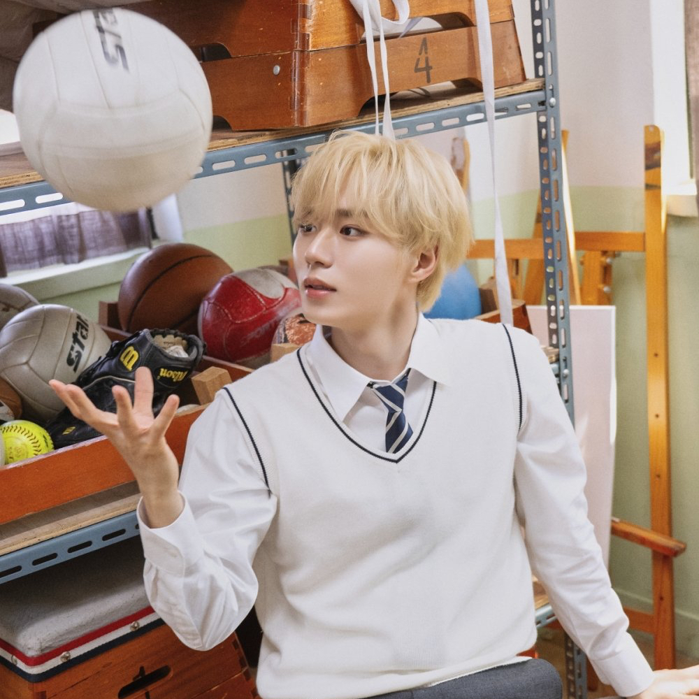 Recent activity shot of Kim Junseo (ALPHA DRIVE ONE)