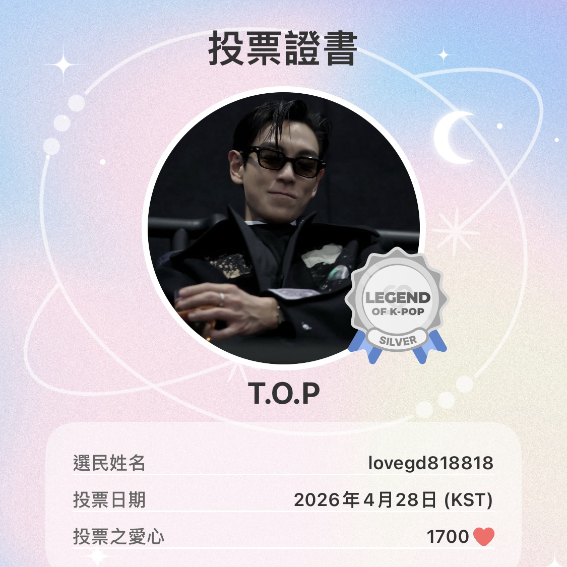 T.O.P 팬이 찍은 순간