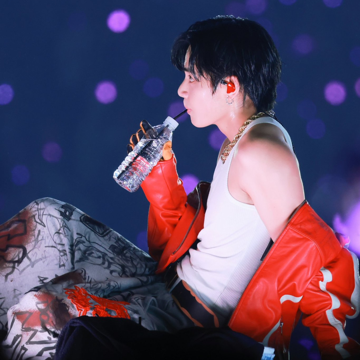 Momen yang diabadikan oleh penggemar V (BTS)