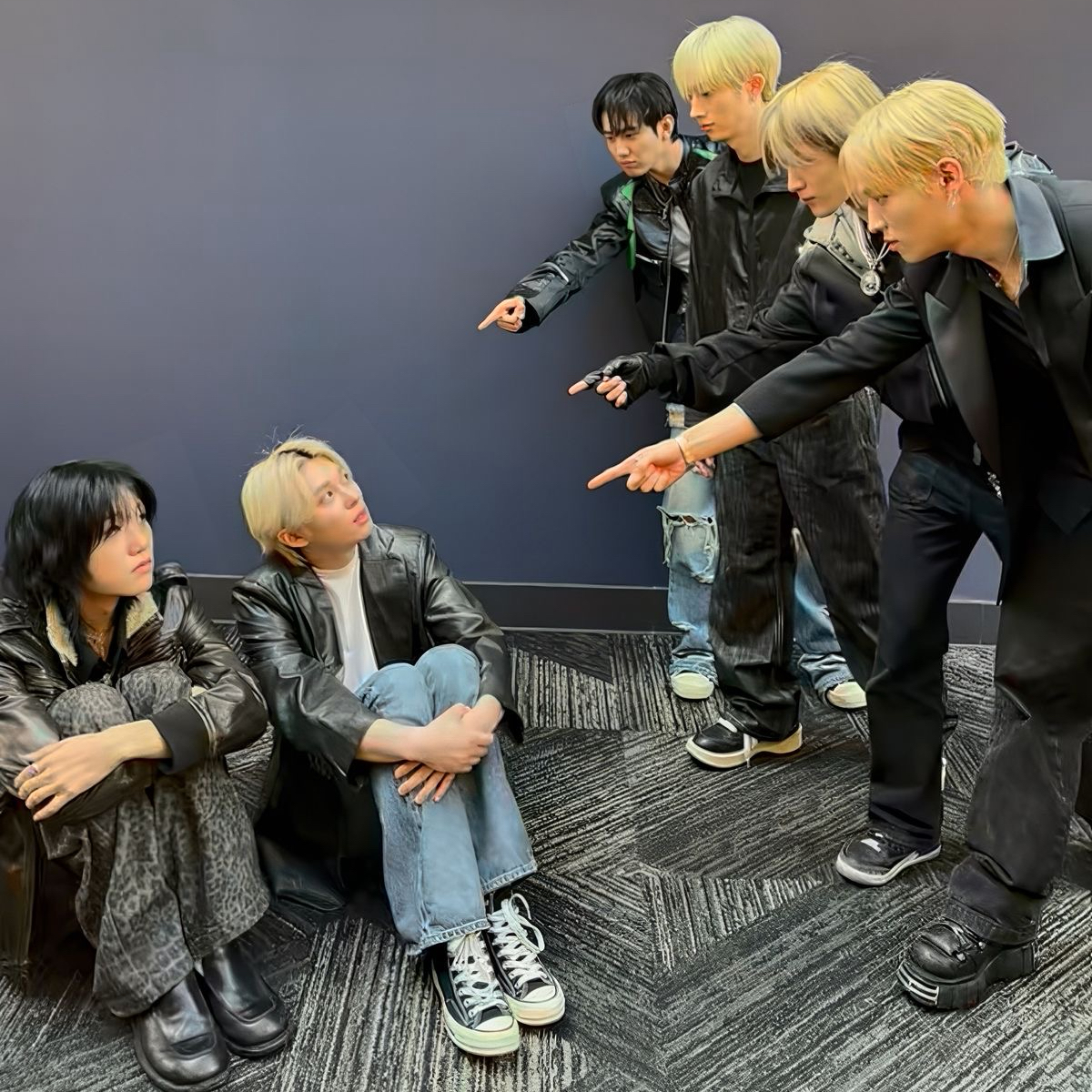 A moment captured by P1Harmony's fan