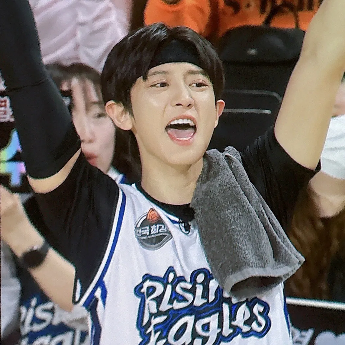 Momen yang diabadikan oleh penggemar Chanyeol (EXO)