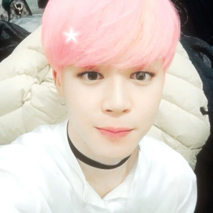 Recent activity shot of Jimin (BTS)