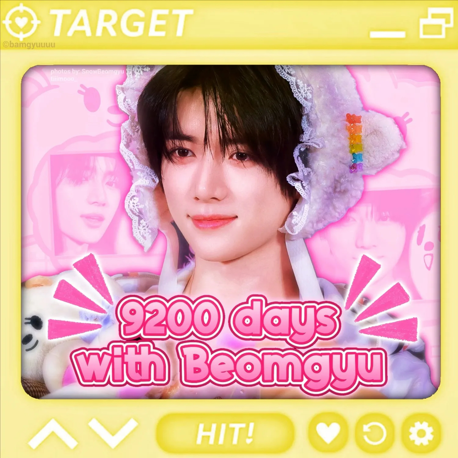 A moment captured by Beomgyu (TOMORROW X TOGETHER)'s fan