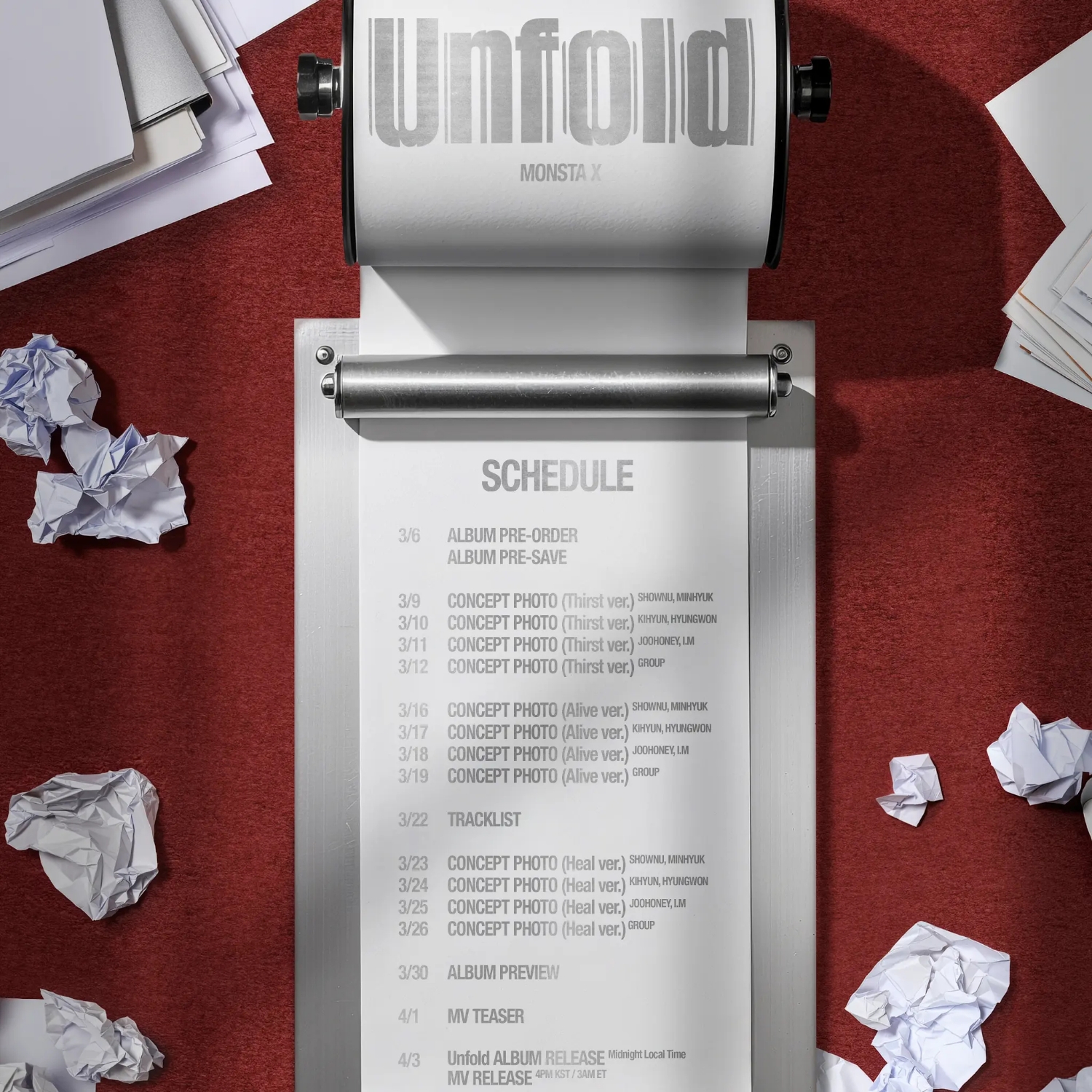 셔누 (몬스타엑스) 최근 활동샷