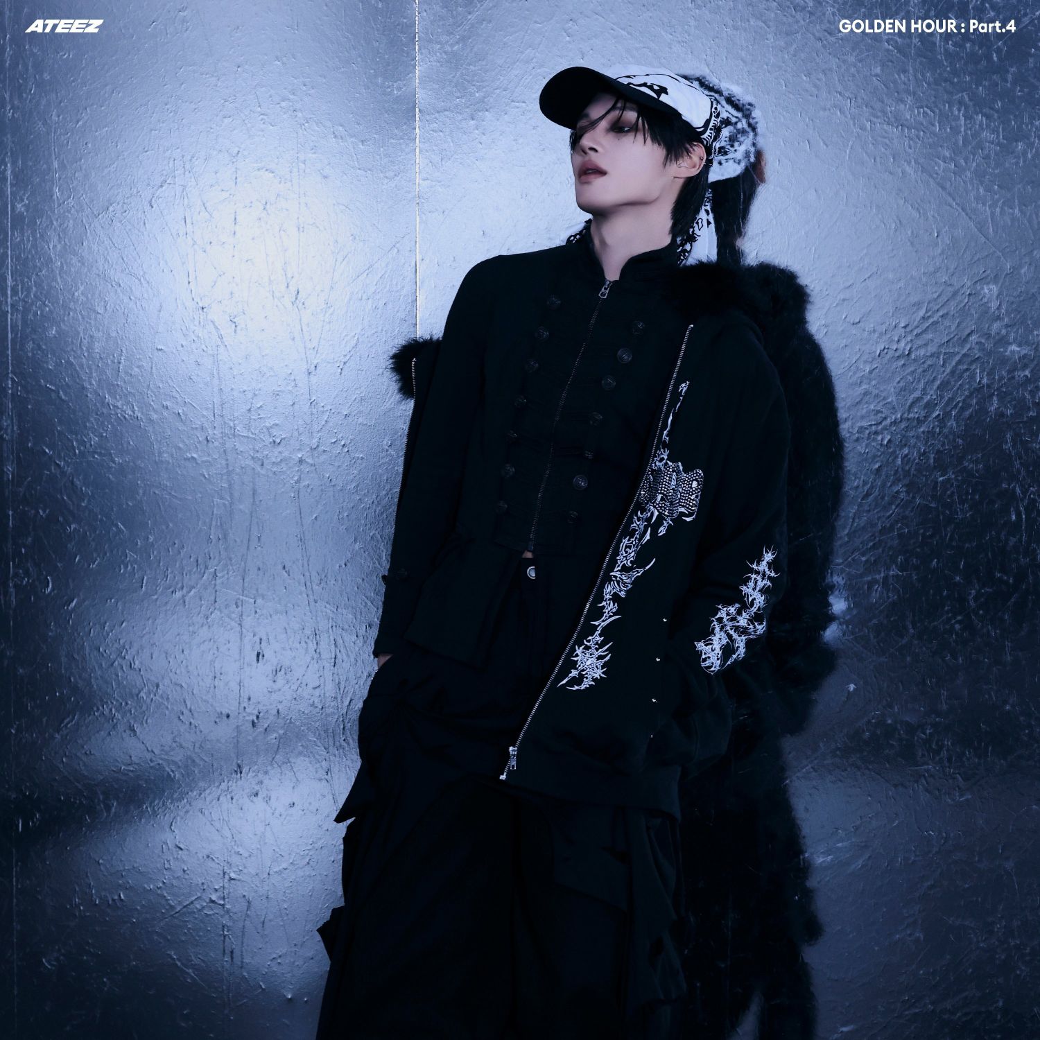 Recent activity shot of Wooyoung (ATEEZ)