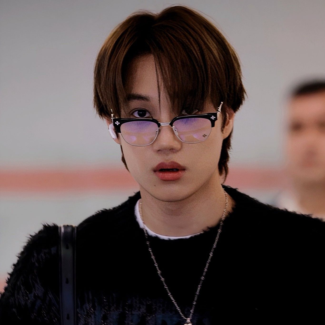 Momen yang diabadikan oleh penggemar Kai (EXO)