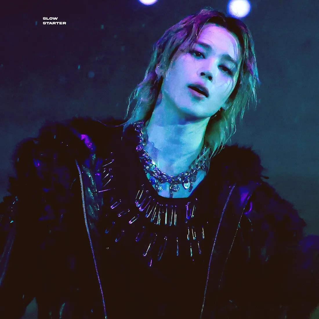 Recent activity shot of Jimin (BTS)