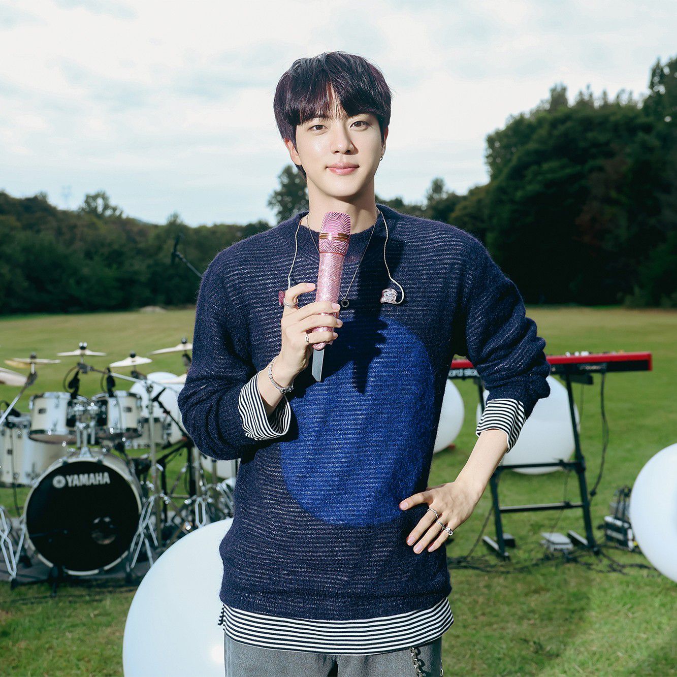 Potret di balik layar Jin (BTS)