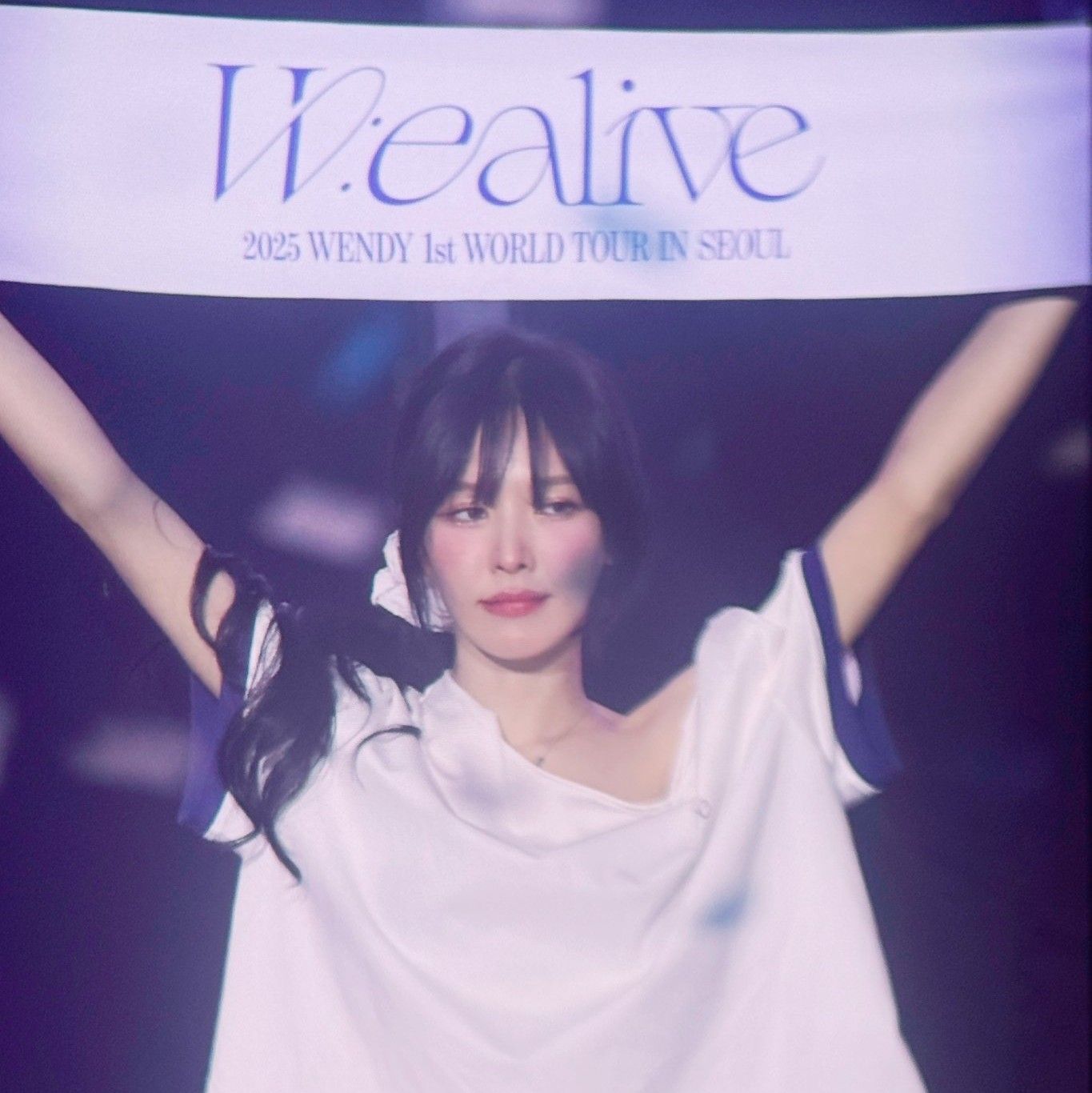 A moment captured by Wendy (Red Velvet)'s fan