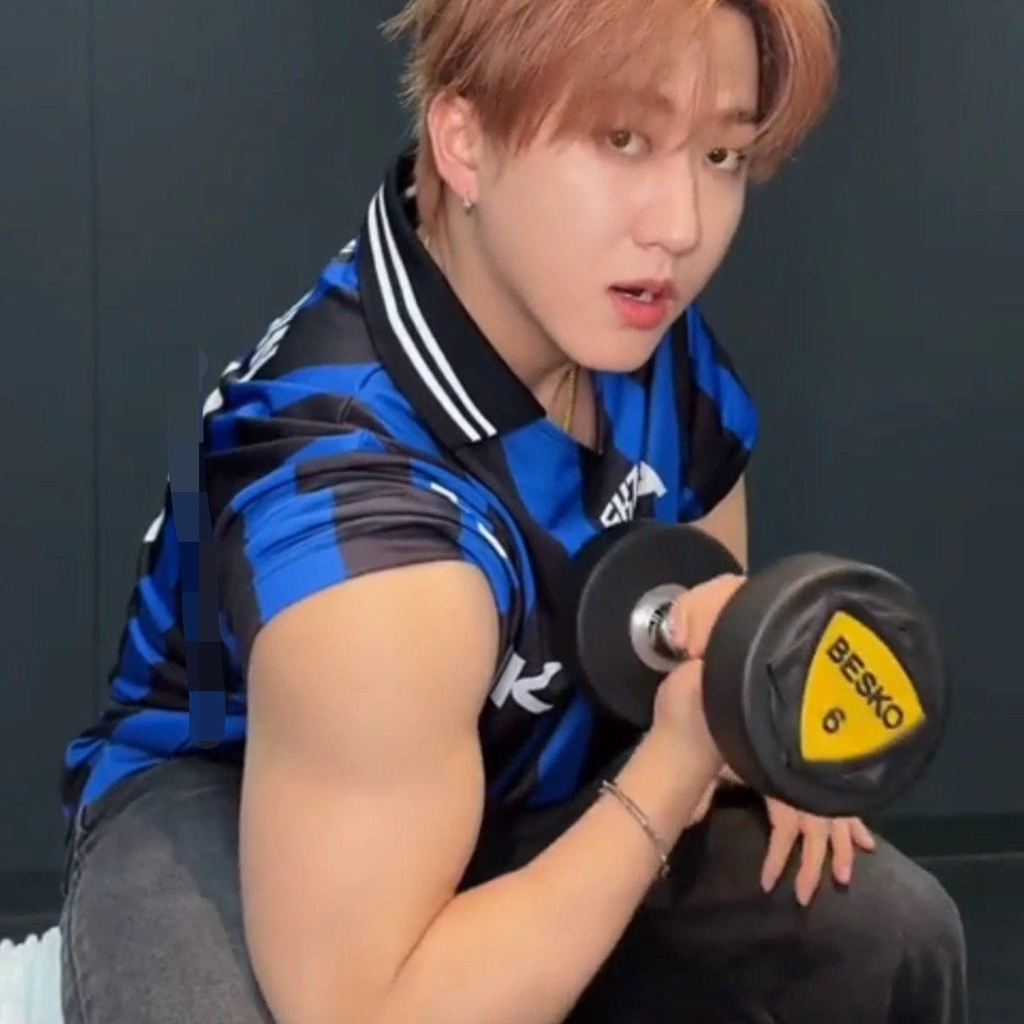 Behind-the-scenes cut of Changbin (Stray Kids)